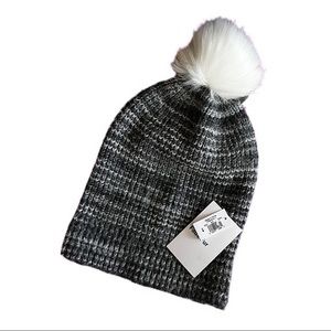 Old Navy Black And White Beanie Size Small Medium